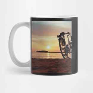 Aesthetic sunset photo Mug